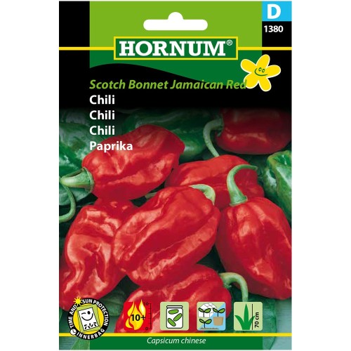 Chilifrø Scotch Bonnet Jamaican Red