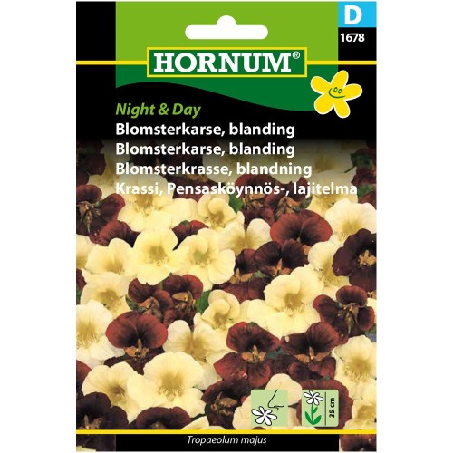 Blomsterkarse Frø - Night & Day Blanding