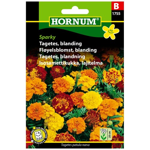 Tagetes Frø Sparky Blanding