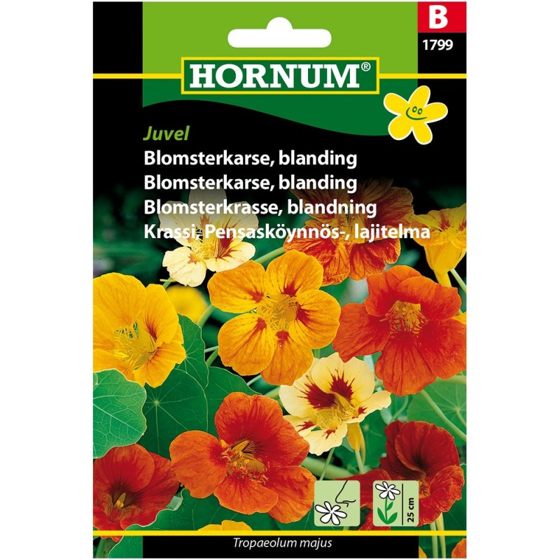 Blomsterkarse Frø - Juvel