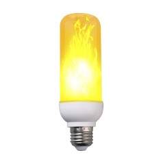 LED Pære med flamme effekt - E27 4W