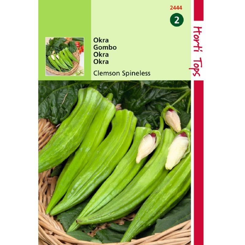 Okra, Clemson Spineless Okra, Clemson Spineless