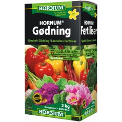 Hornum Gødning 2 Kg 14-3-23 + Micronæring