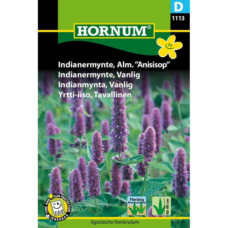 Indianermynte Frø - Alm. Anisisop