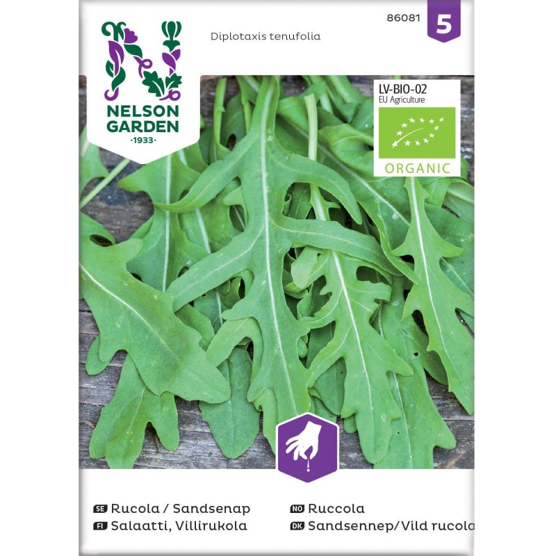 Økologisk Sandsennep / Vild rucola Frø Økologisk Sandsennep / Vild rucola Frø