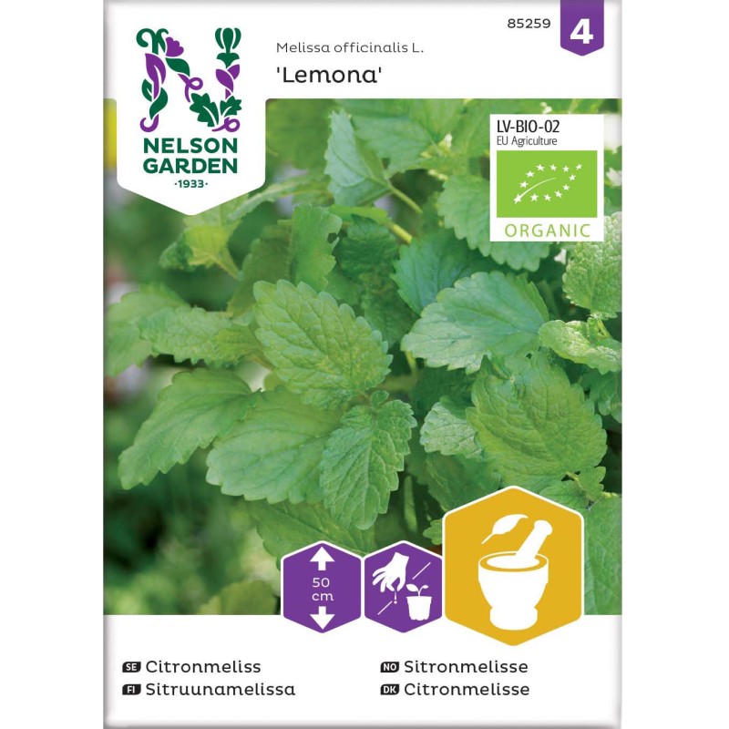 Økologisk Citronmelisse Frø Økologisk Citronmelisse Frø