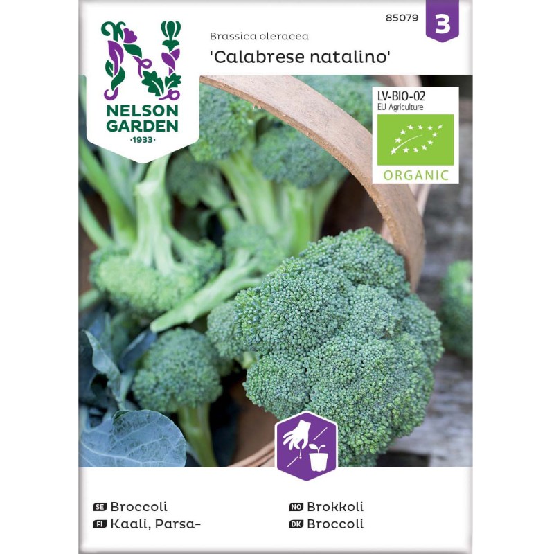 Økologisk Broccoli frø