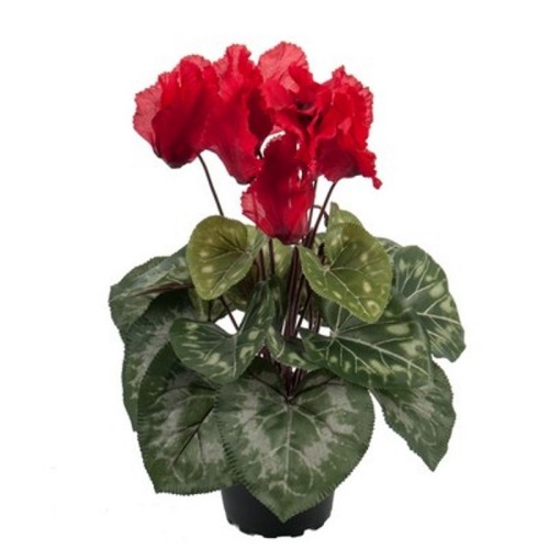 Stor Alpeviol - Rød - Kunstig Potteplante