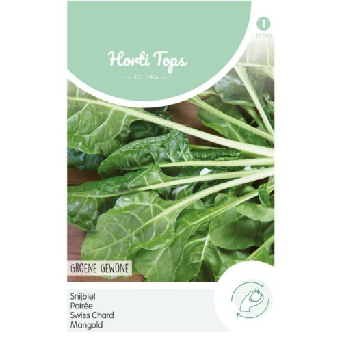 Chard / Bladbede frø, Common Green - Horti Tops