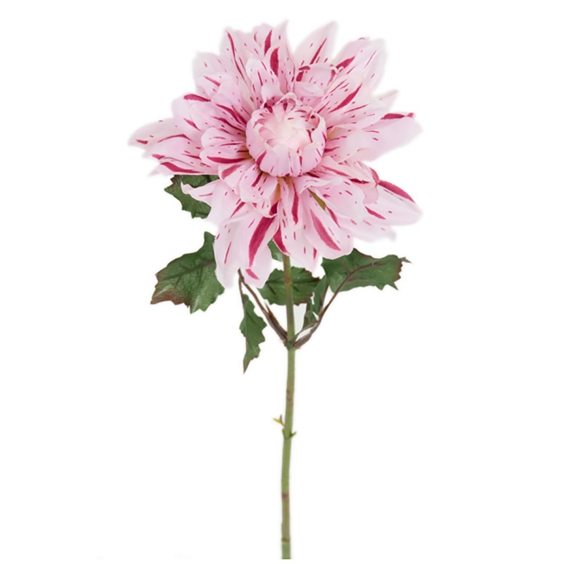 Kunstig dahlia stilk 45 cm. rosa