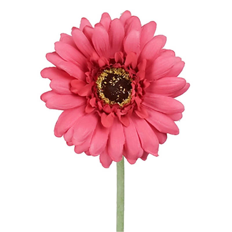 Kunstig gerbera stilk 55 cm. ø10 cm. cerise