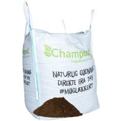Champost, Harpet Muld, 900 Liter - Bigbag