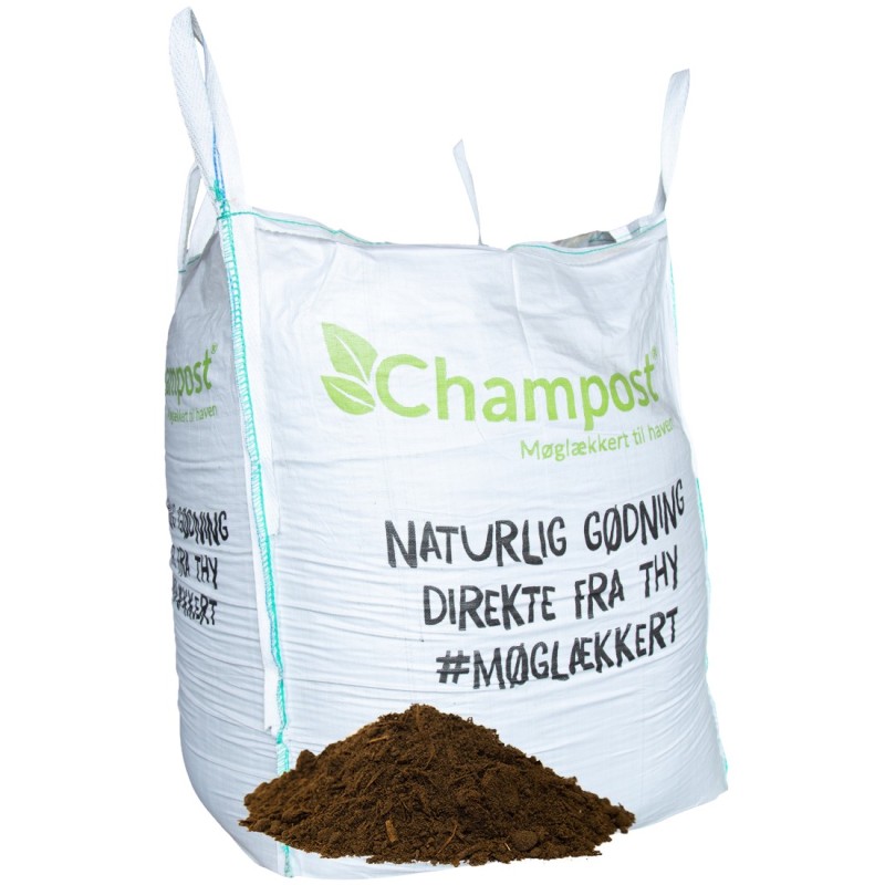 Champost Hækmuld, 900 Liter - Bigbag