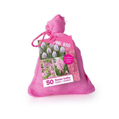 Blomsterløg mix - The Pink Bag 50 løg