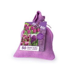 Blomsterløg mix - The Purple Bag 50 løg