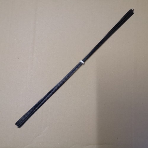 Sort Elefanttråd 1,4 mm x 400 mm – 100 g