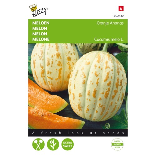 Cantaloup melonfrø, Oranje Ananas - Buzzy
