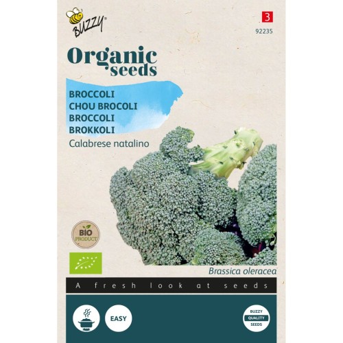 Økologisk, Broccoli frø, Calabrese natalino - Buzzy