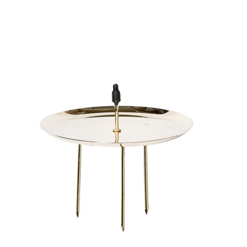 Bloklysholder 'Spear' til dekorationer, Guld