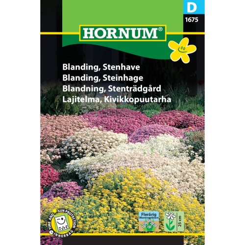 Blomsterblanding frø, Stenhave