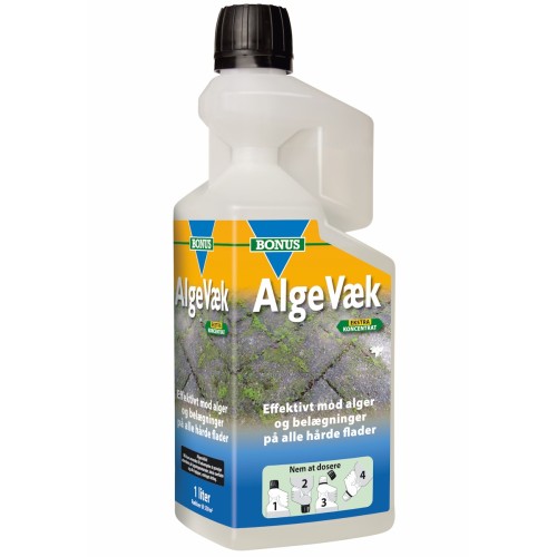 AlgeVæk koncentrat, 1 liter / 550m²