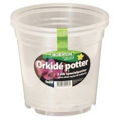 Orkidé potter '2 stk' - 12cm