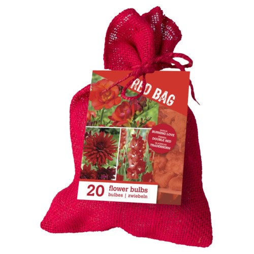 Blomsterløg mix - Red Bag - 20 løg