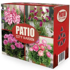 Blomsterløg Mix - Patio City Garden Pink Mix - 40 løg