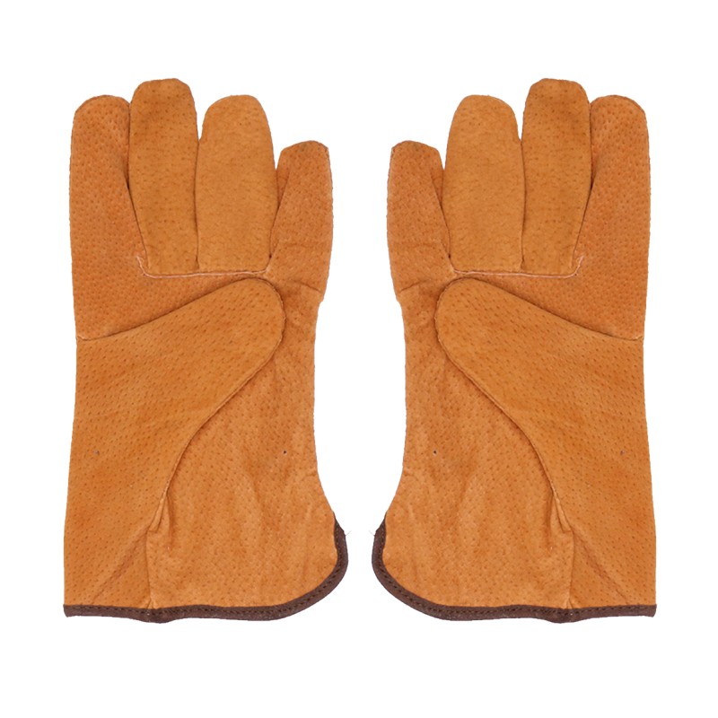 Havehandsker, Svinelæder