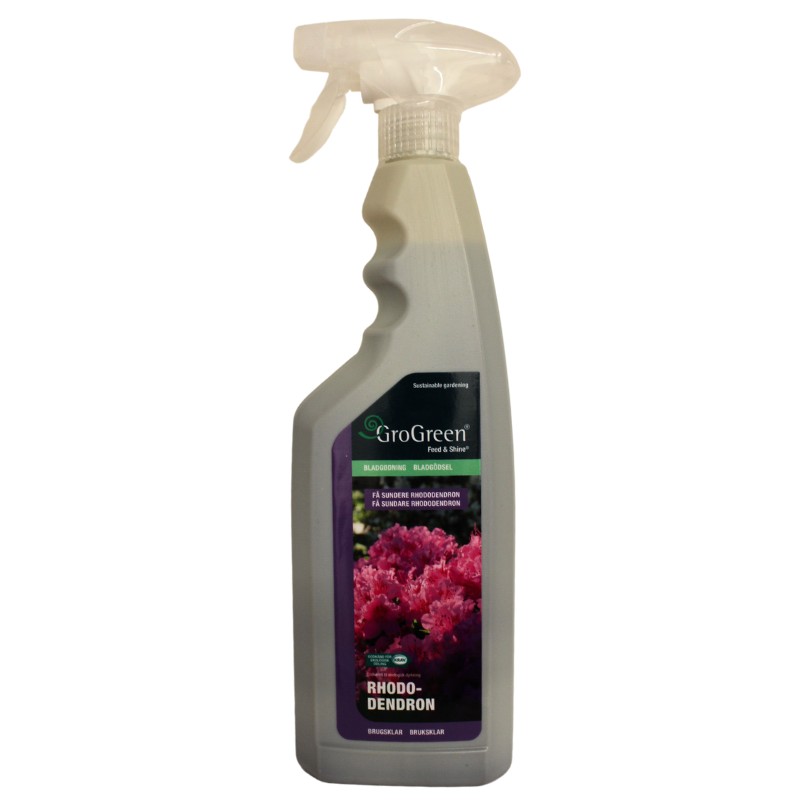 GroGreen Feed&Shine Rhododendron (750 ml) Brugsklar