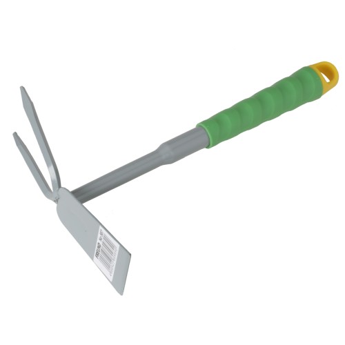 Dobbelthakke med ergonomisk plastgreb og metalhoved
