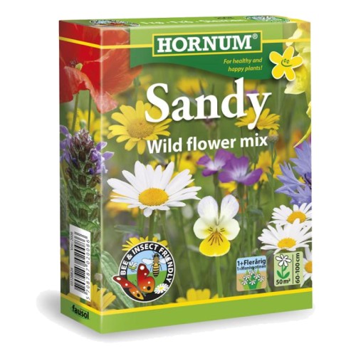 Blomsterblanding Frø, Sandy - 50m² (Sandet og tør jord)