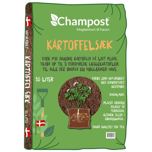 Champost Kartoffelsæk 5x 10 liter