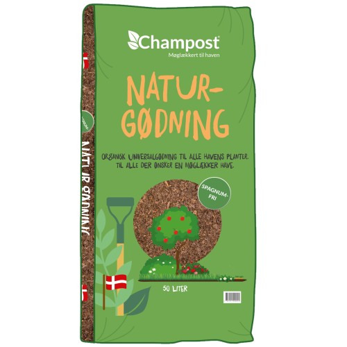 Champost Naturgødning 5x 50 liter