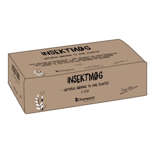 Champost Insektmøg  / gødning 2 liter