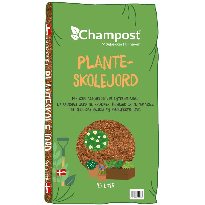 Champost Planteskolejord 5x 20 liter