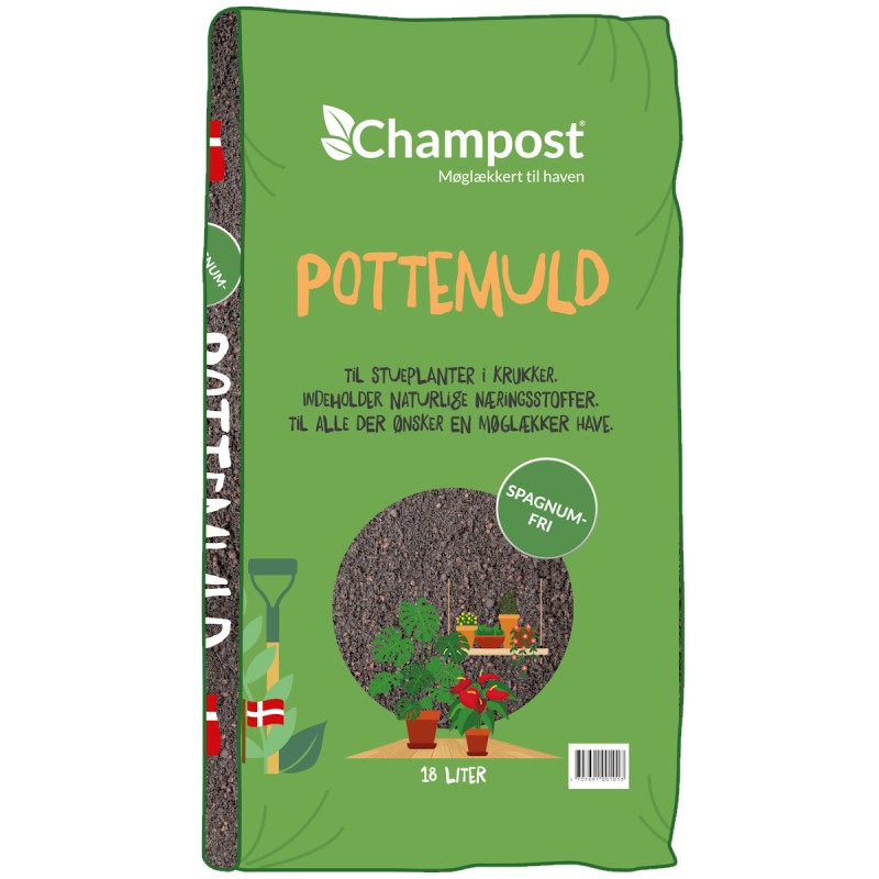 Champost Pottemuld 18 L 5 pak
