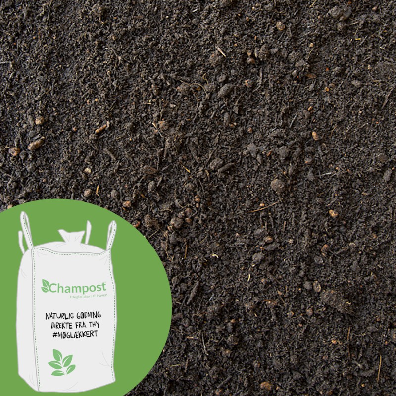 Champost Spagnumfri Krukkejord, 900 liter - BigBag