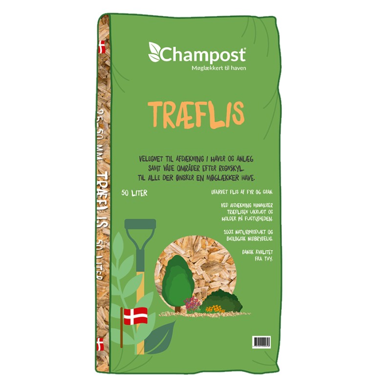 Træflis 5x 50 l.