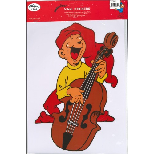 Bramming klæbe vinyl 'Kontrabas'