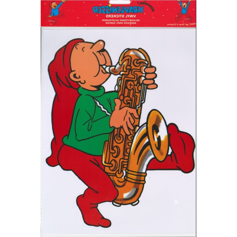 Bramming klæbe vinyl 'Saxofon'