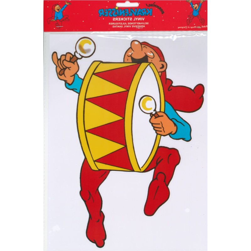 Bramming klæbe vinyl 'Stortromme'