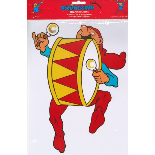 Bramming klæbe vinyl 'Stortromme'