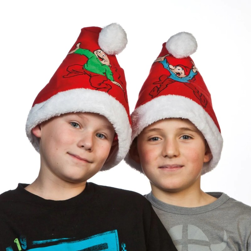 Nissehue filt, Blå bramming nisse