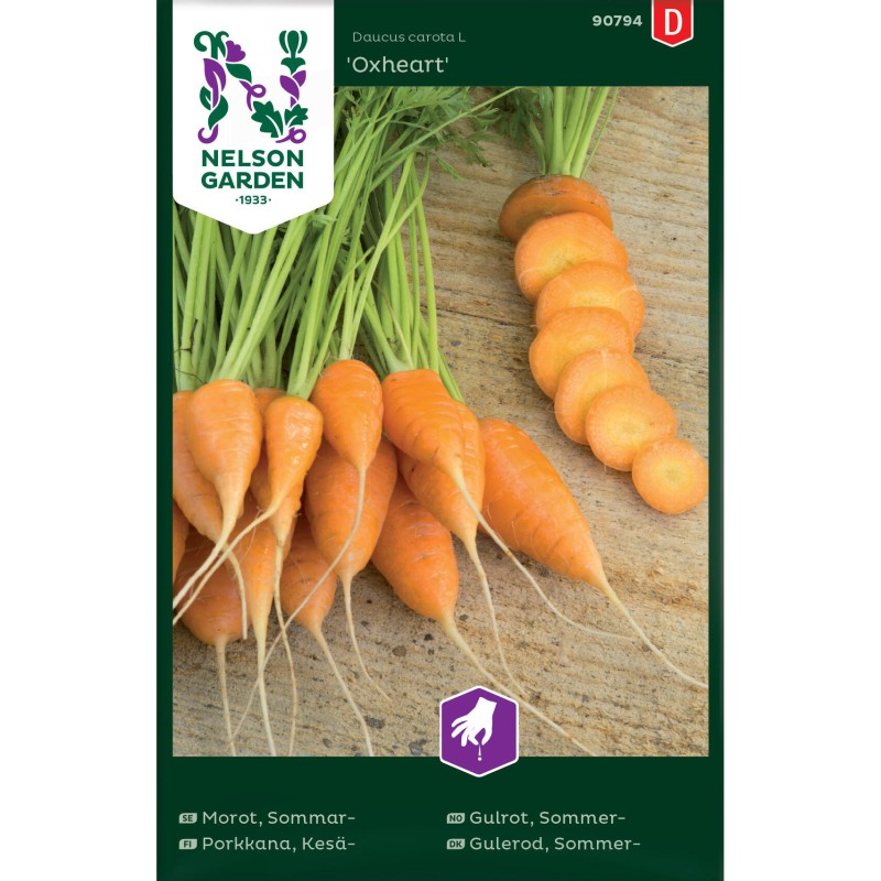 Sommergulerods frø, Oxheart