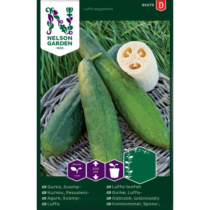 Svampeagurk frø, Luffa