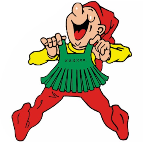 Kravlenisse Bramming grøn kjole - Udendørs