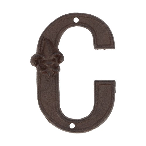 Husnummer C, 12,2 cm