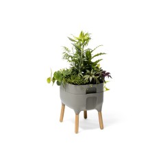 Low planter Urbalive - light anthracite