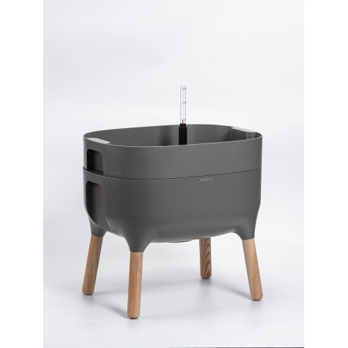 Low planter Urbalive - light anthracite